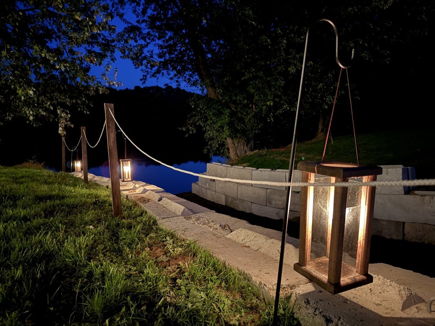 River entrance event